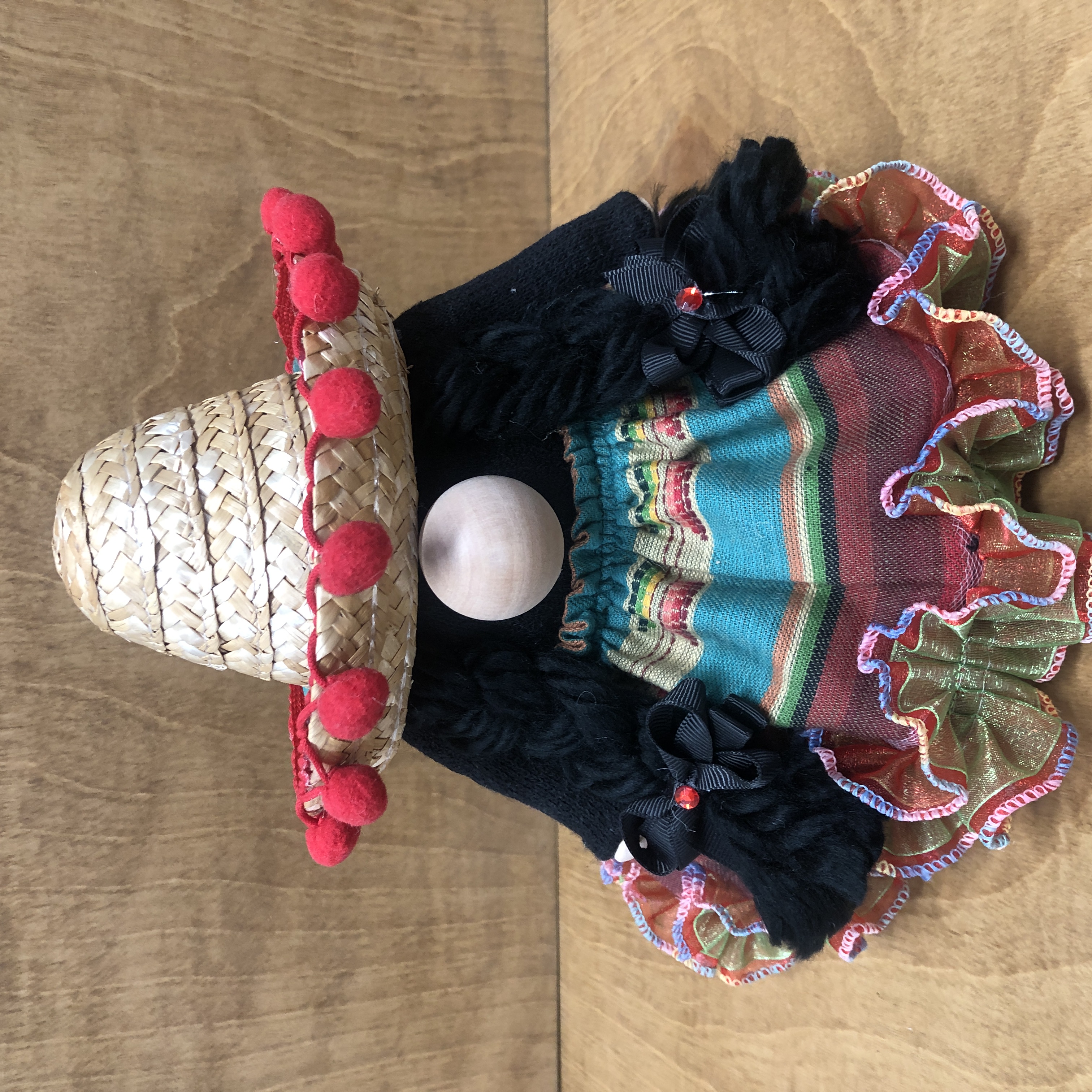 hand crafted gnome with a sombrero, Cinco de Mayo, fiesta